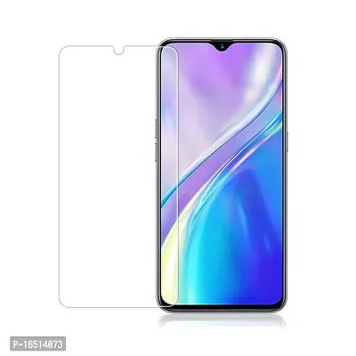 GoldFox Molded Gorilla Glass Temper compatible for Realme X2 (Transparent)