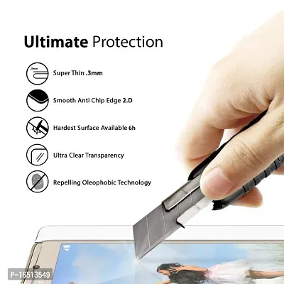 GoldFox Molded Gorilla Glass Temper compatible for Samsung Galaxy Note 5 (Transparent)-thumb2