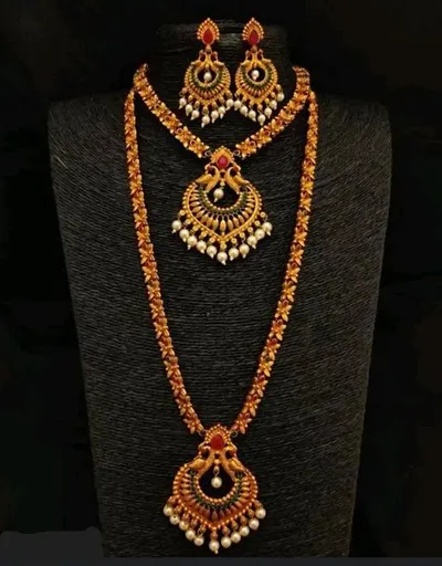 Necklace Earrings Jewellery Sets for Women and Girls