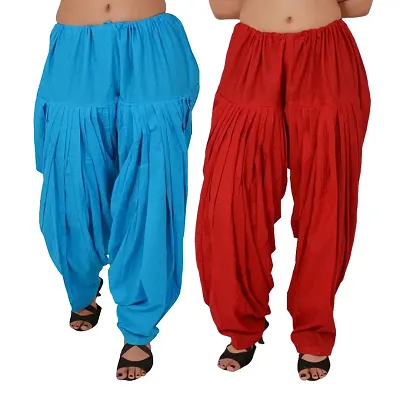 Buy WHITE MANY Women's Loose Fit Patiala Pants (Pack of 3)(INVALID  DATA_Orange_Free Size) at Amazon.in