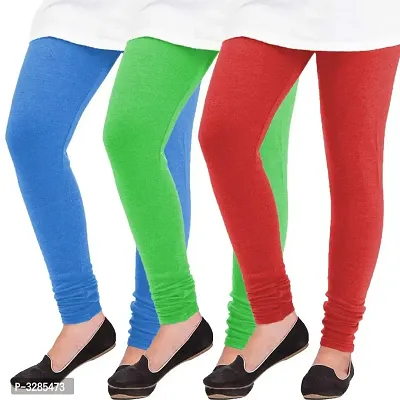 GulGuli Woolen Leggings for Women, Winter Bottom Wear Combo Pack of 3  (Black, Green and Grey)