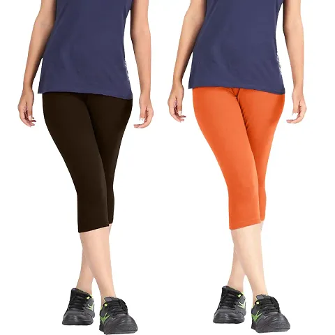 Buy Irana Women Cotton Lycra 3/4th Capri Online In India At Discounted  Prices
