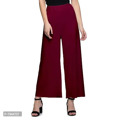 Buy Comfort Lady Women's Ankle Length Leggings (Black, Red, Dark Pink_Free  Size) Pack of 3 at