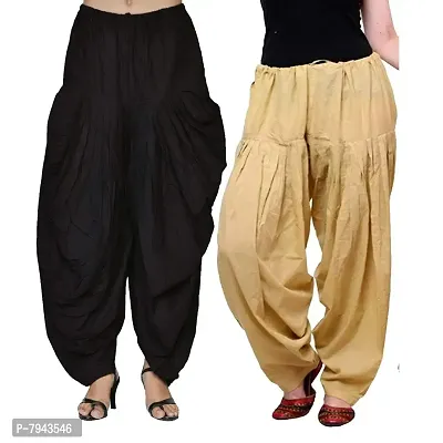 Buy AWA Women's premium soft Cotton Patiala pants, Color - Half White  Size-XXL Online at Best Prices in India - JioMart.