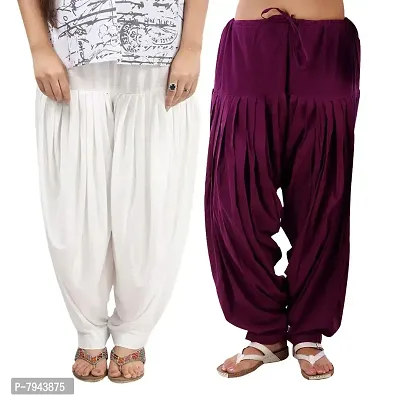 Woman's Cotton Plain Patiala Salwar | Patiala Pants Multi-colour Free Size  | eBay