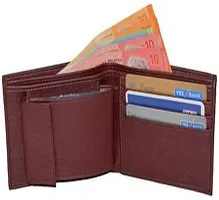 RASHIDI Men Artificial Leather Wallet (Brown, 8 Card Slots)-thumb1