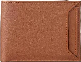 RASHIDI Men Genuine Leather Wallet (Tan, 6 Card Slots)-thumb2