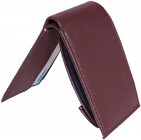 RASHIDI Men Artificial Leather Wallet (Brown, 8 Card Slots)-thumb2