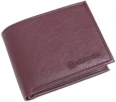 RASHIDI Men Artificial Leather Wallet (Brown, 8 Card Slots)-thumb3