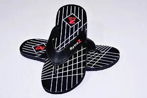 Comfortable Black Synthetic Slipper For Men-thumb1