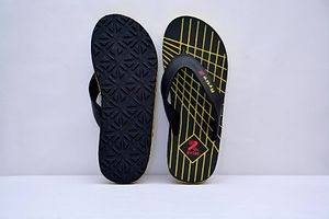Comfortable Black Fabric Slippers For Men-thumb4