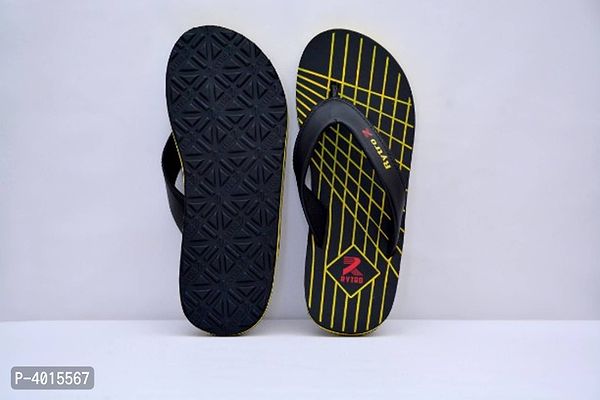 Comfortable Black Fabric Slippers For Men-thumb5
