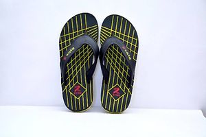Comfortable Black Fabric Slippers For Men-thumb1