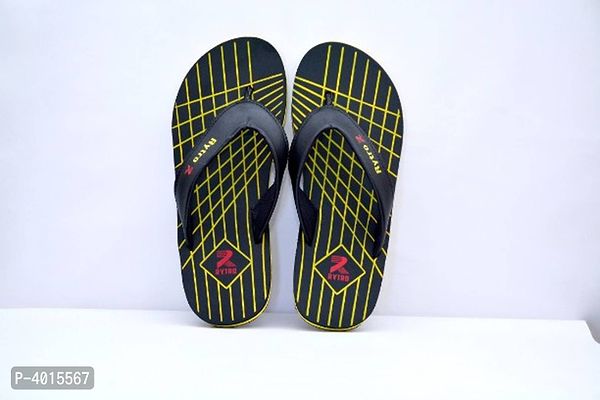 Comfortable Black Fabric Slippers For Men-thumb2