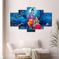 Set of Five Framed Wall Painting for Home Decoration-thumb3