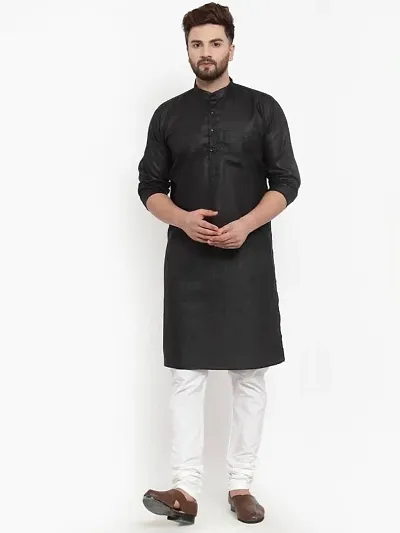 Kirtida Designer Men's Blend Regular Kurta