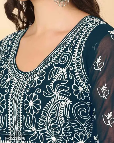 Trendy Embroidered Kurti For Women-thumb3