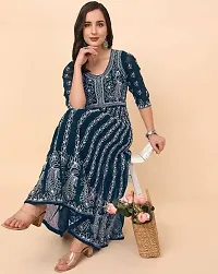 Trendy Embroidered Kurti For Women-thumb3