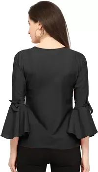 Classic Cotton Blend Embellished Tops for Women-thumb3