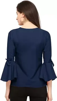 Classic Cotton Blend Embellished Tops for Women-thumb2