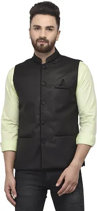 Awala Fashion Men's Festive Nehru Jacket/Waistcoat