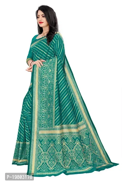 Stylish Art Silk Saree With Blouse Piece For Women