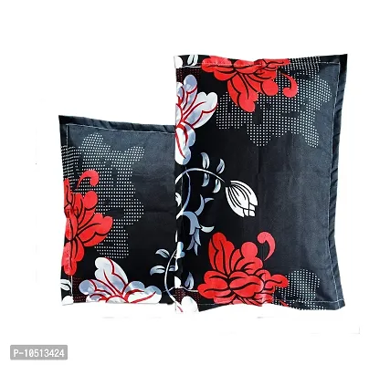 Amrange Cotton 120 TC Pillow Cover, 17 x 27 Inch, Multicolour-thumb2