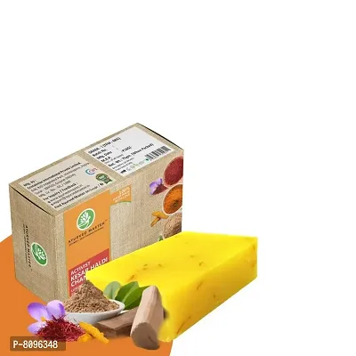 Beauty Kesar Soap With Saffron, Turmeric and Sandalwood For Facial, Acne Treatment and Black Heads Removal | 75GM-thumb2