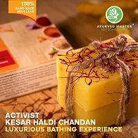 Beauty Kesar Soap With Saffron, Turmeric and Sandalwood For Facial, Acne Treatment and Black Heads Removal | 75GM-thumb4