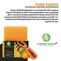 Pure Papaya Handmade Soap For Skin Lightening and Brightening and Luxurious Bathing Experience | 125GM-thumb4