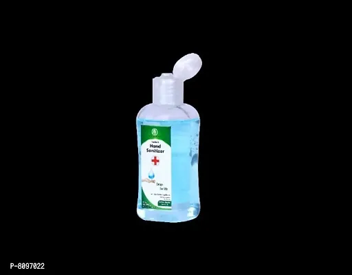 Alcohol Based Instant Gel Sanitizer Spray Bottle,78% alcohol, Kills 99.95% Germs with Exotic Lemon Fragrance | 100ML-thumb0
