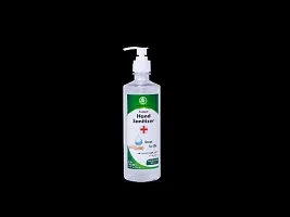 Alcohol Based Instant Gel Sanitizer Spray Bottle,78% alcohol, Kills 99.95% Germs with Exotic Lemon Fragrance | 500ML-thumb1