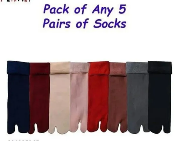 NEW WINTER SOCKS FOR WOMEN (PACK5)