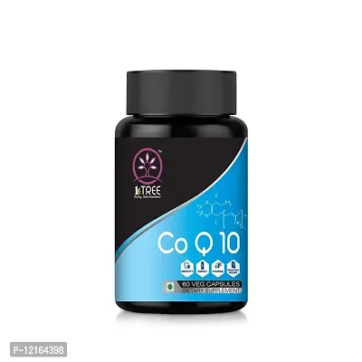 Tree Co Q10 Capsules | Increase Heart Health | Improve Stamina | Anti-Oxidant for Energy Pack of 1