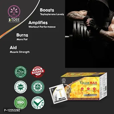 1 Tree Vigormax Sachets | Double Power | Stamina Booster Powder | Increase Male Performance-thumb3