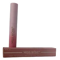 MISS ROSE Non-Transferred Matte Lipstick 2.8 gm Satin-matte Texture, Non-drying Formula, Long Lasting, Vegan, Paraben Free Waterproof Lipstick for Women (12 SEPIA BROWN)-thumb3