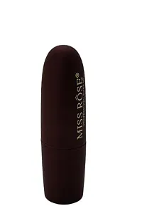 MISS ROSE Matte Lipstick 4.2 gm Satin-matte Texture, Non-drying Formula, Long Lasting, Vegan, Paraben Free Lipstick for Women (50 LOVED)-thumb4