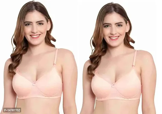 Women's Plus Size Cotton Lycra Full Coverage Everyday Bra