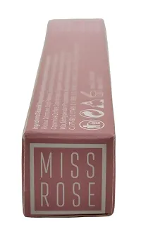 MISS ROSE Non-Transferred Matte Lipstick 2.8 gm Satin-matte Texture, Non-drying Formula, Long Lasting, Vegan, Paraben Free Waterproof Lipstick for Women (12 SEPIA BROWN)-thumb4