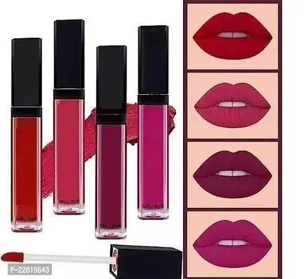 Best Quality 4Pcs Lipstick (Multicolor)