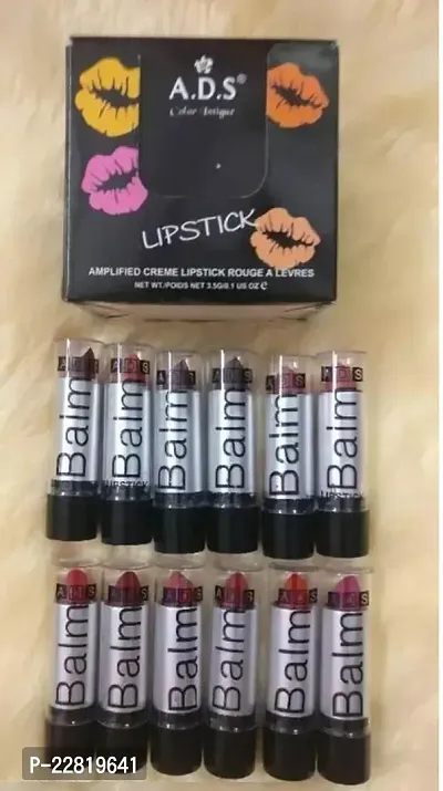 Ads Balm Lipsticks Set 12Pcs