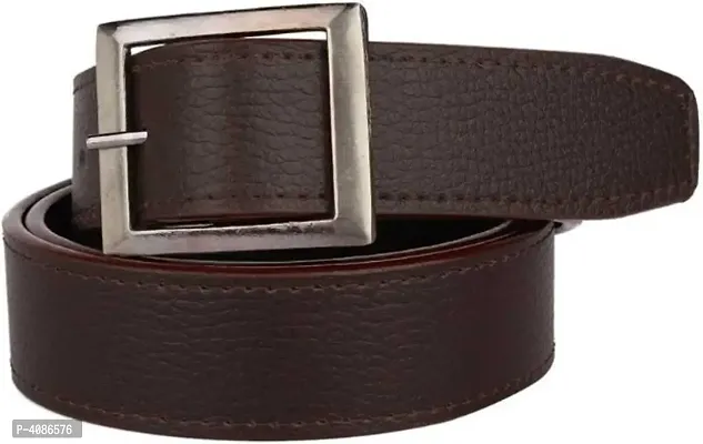 Men  Brown Synthetic Belt