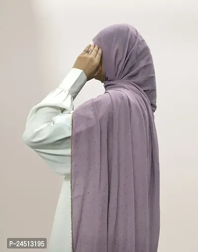 Classic Georgette Hijab Dupatta for Women