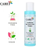 Caret Organic Honey  Almond Body Lotion (100ml) AND Aloevera  Neem Conditioning Shampoo (100ml)-thumb2