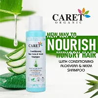 Caret Organic Honey  Almond Body Lotion (100ml) AND Aloevera  Neem Conditioning Shampoo (100ml)-thumb4