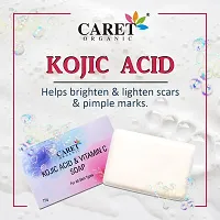 Caret Organic 1% Kojic Acid With Vitamin C  Licorice Socp (75G) For Reducing Melanin  Acne Scar - Vegan, Paraben  Cruelty Free-thumb3