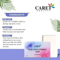 Caret Organic Kojic Acid  Vitamin C Soap Pack Of 8-thumb2