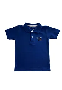 Latest Stylish Cotton Blend Polos for Boys (Pack of 2)-thumb2