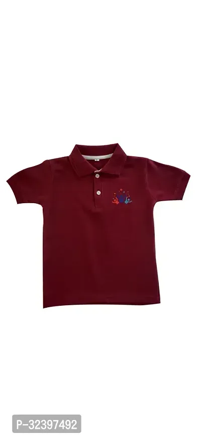 Latest Stylish Cotton Blend Polos for Boys-thumb0