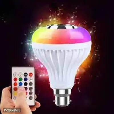 Smart Colour Changing Bluetooth Speaker LED Music Light Bulb#(PACK OF 1)-thumb2